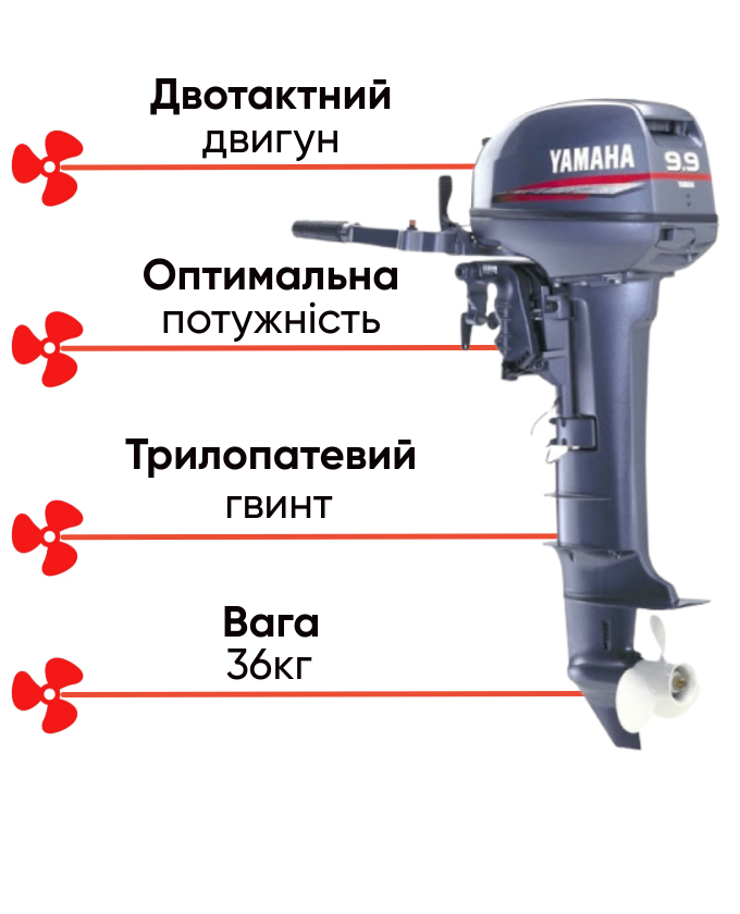 Yamaha 9.9FMHS 